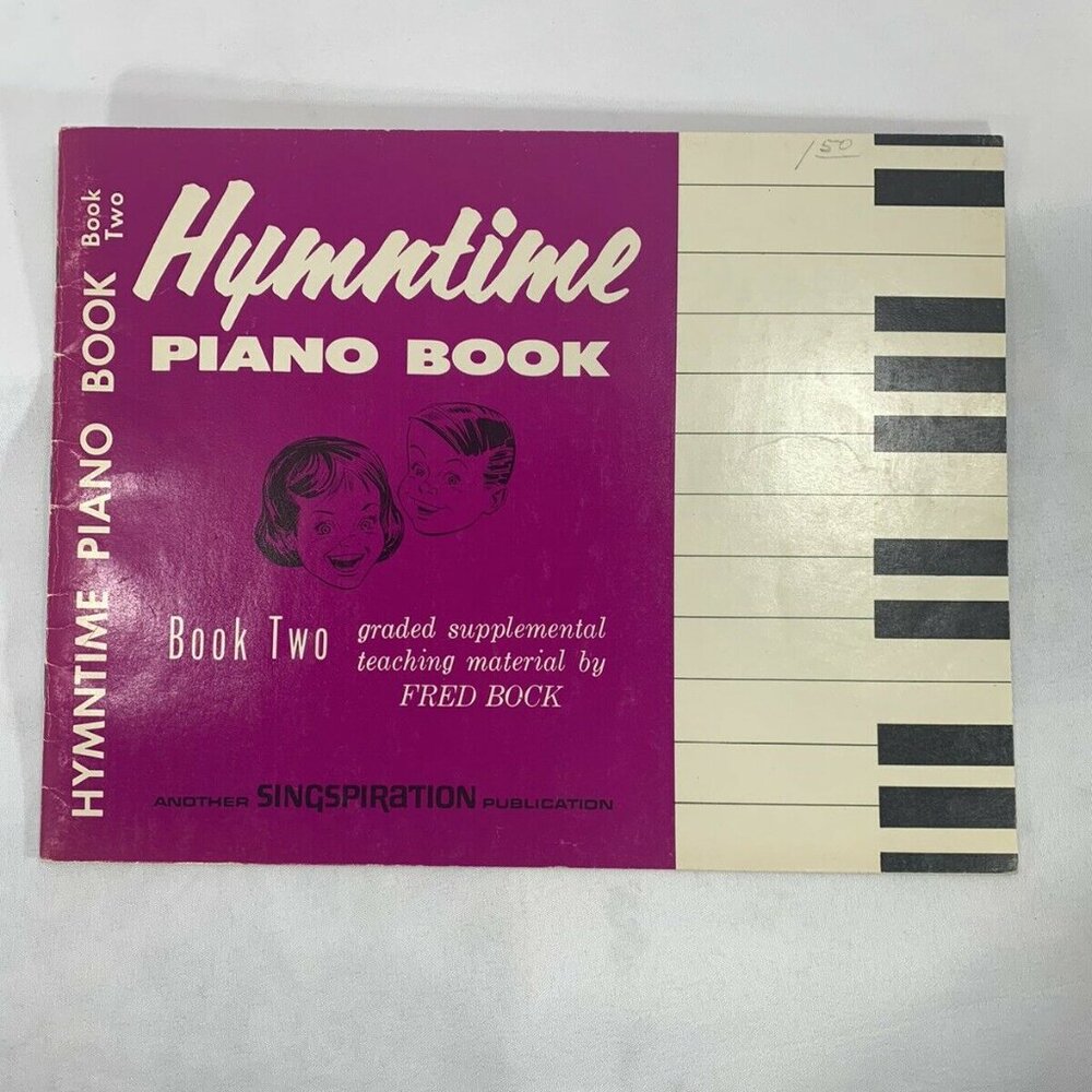 7 Vintage Piano Keyboard Sheet Music Books Lot all Levels paper crafts ephemera - Picture 6 of 8